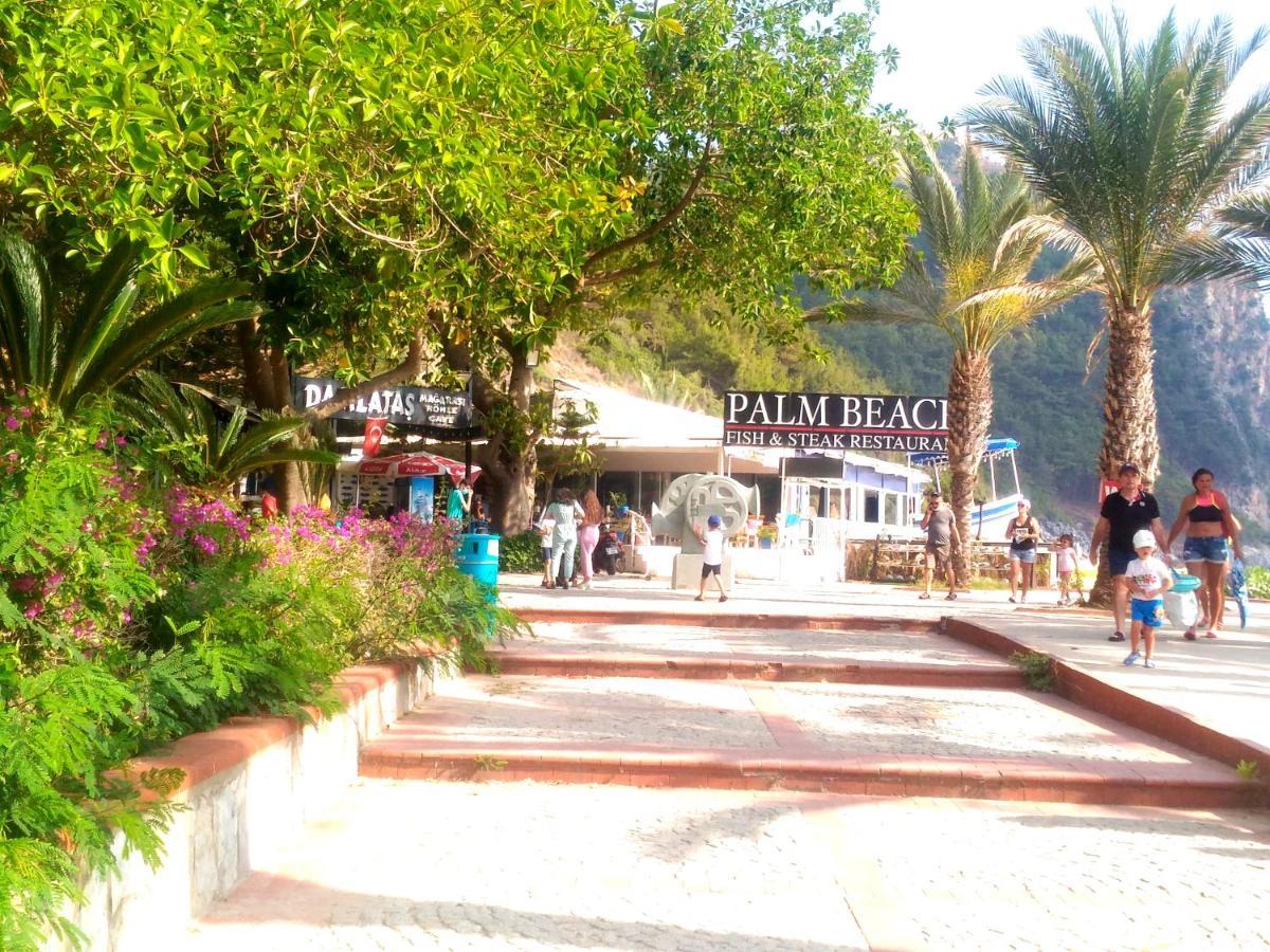 Beautiful Sultan House At Cleopatra Beach 1 With Umbrellas, Balcony, Barbecue, Private 100Mbps Wifi, Smart Tv, Table Games, Vip Trans-Fer - Beautiful Apartmenthouse Alanya Kültér fotó
